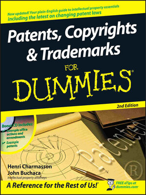 cover image of Patents, Copyrights & Trademarks For Dummies&#174;